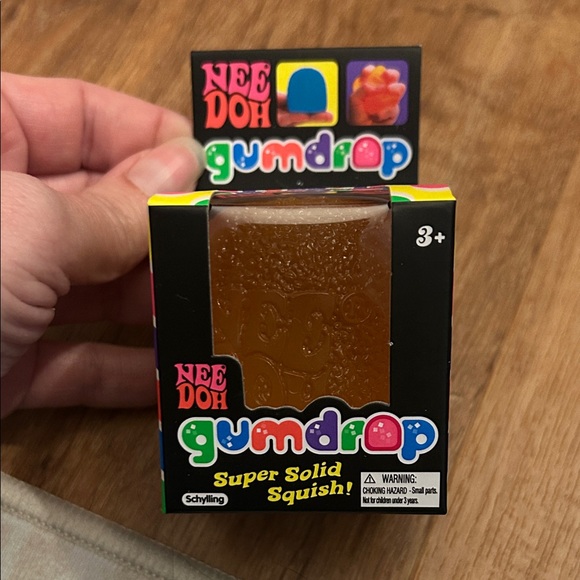 Needoh Other - NeeDoh Gumdrop Super Solid Squish - Orange